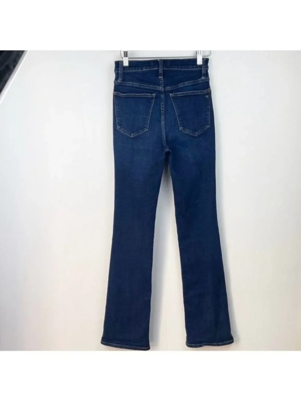 Madewell Skinny Flare high rise Blue Jeans Carleton Dark Wash NG357 size 24